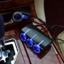 Разклонител за запалка с 4 гнезда и 1 USB, 1528, снимка 2