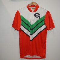 Vintage Мъжка колоездачна тениска Jersey Gonso Made in West Germany от 1980-1990г Размер M, снимка 1 - Спортна екипировка - 41761250