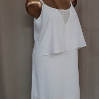 SOPHYLINE L Бяла къса рокля , снимка 7 - Рокли - 41115405