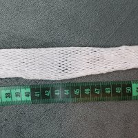 Бели мрежести чорапи (средна мрежа) за жартиери S , снимка 6 - Бельо - 40899565