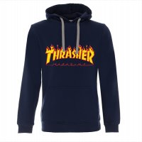 Суичър THRASHER FLAME LOGO , снимка 3 - Суичъри - 33877102