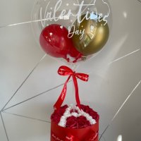 Балон с послание в кутия с рози- подарък за Свети Валентин , снимка 9 - Други стоки за дома - 33221506