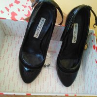Черни лачени обувки 36 номер, снимка 18 - Дамски елегантни обувки - 35811593