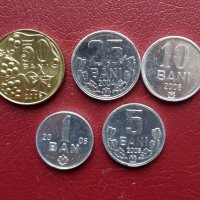 Лот монети от Молдова., снимка 1 - Нумизматика и бонистика - 35855862