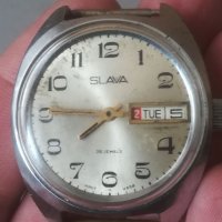 Часовник SLAVA 26j. Made in USSR. Механичен механизъм. Мъжки. СЛАВА. СССР. Vintage watch , снимка 1 - Мъжки - 39575157