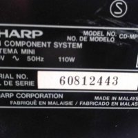 Аудио система SHARP CD-MPS66OH, снимка 6 - Аудиосистеми - 41685489
