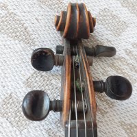 Стара немска цигулка, 1843 година, снимка 14 - Антикварни и старинни предмети - 42384892
