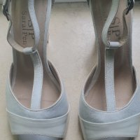 Бели обувки Sara Pen 37 номер, снимка 1 - Сандали - 41736059