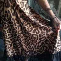 Тигрова рокля на SHEIN , снимка 3 - Рокли - 40896036