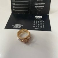 Златен пръстен 14 карата, снимка 8 - Пръстени - 41854960
