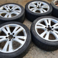 Джанти за vw  5x112  mercedes w204 17, снимка 5 - Гуми и джанти - 36223031