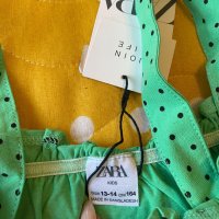 Нови блуза и топ/потник Zara размер 164 за 13 г. - 14г., снимка 2 - Детски тениски и потници - 40516779