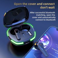 2023 Безжични Bluetooth Слушалки геймърски KLGO за телефон смартфон, снимка 3 - Безжични слушалки - 39772410