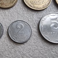 Монети. Украйна. 1 гривна и 1, 2  5, 10, 25, 50 украински копийки., снимка 3 - Нумизматика и бонистика - 42321694