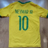 Neymar #10 / детска футболна тениска на Бразилия, снимка 1 - Детски комплекти - 41914748