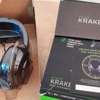  Слушалки Gaming Razer Kraken X, Мултиплатформени, Черни чисто нови гаранция, снимка 5 - Слушалки за компютър - 41833454