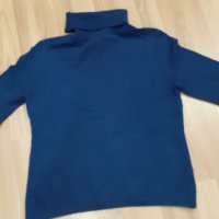 Кашмирена поло блуза на YORN, снимка 2 - Блузи с дълъг ръкав и пуловери - 42493588