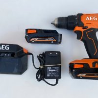 AEG BSB18G4 - Ударен винтоверт 2х18V 2.0Ah 2021г., снимка 1 - Винтоверти - 41476902