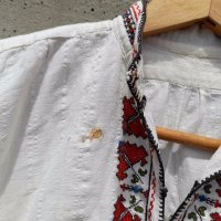 Старинна Мъжка кенарена риза за носия #5, снимка 4 - Антикварни и старинни предмети - 41855473