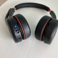 Слушалки Jabra Evolve 75 Stereo UC, микрофон, Bluetooth, черни, снимка 10 - Bluetooth слушалки - 41738594