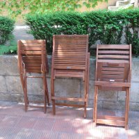 Classic Teak Folding Chairs,сгъваем стол, тиково дърво,градинска мебел, снимка 8 - Столове - 41352169