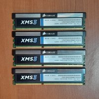 Рам памет CORSAIR 16Gb - 4x4Gb DDR3, снимка 2 - RAM памет - 41908591