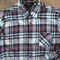 Replay Long Sleeve Shirt Brow - страхотна мъжка риза КАТО НОВА ХЛ, снимка 7 - Ризи - 42251327