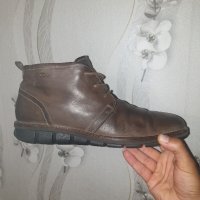 кожени обувки  Ecco Jeremy Hybrid Leather Boot Chukka  номер 45, снимка 4 - Мъжки боти - 42346000