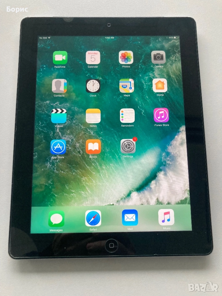 iPad 4(WiFi+SIM),64GB,чист iCloud,отличен, снимка 1