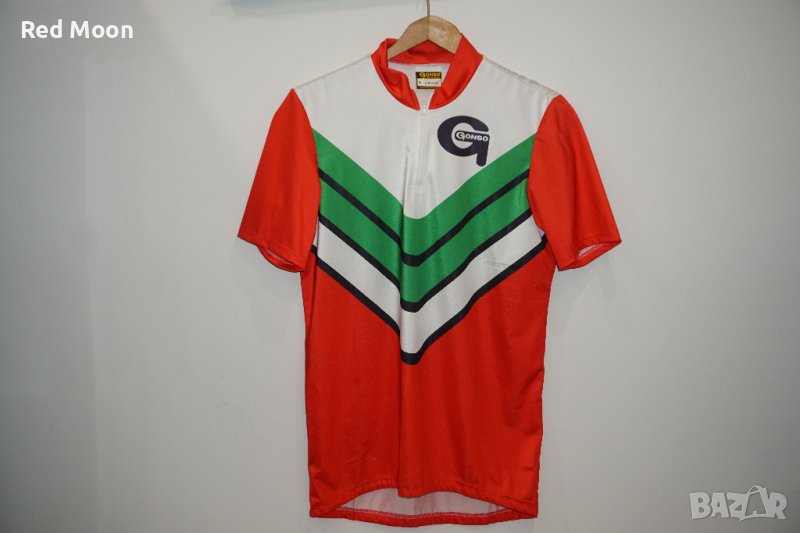 Vintage Мъжка колоездачна тениска Jersey Gonso Made in West Germany от 1980-1990г Размер M, снимка 1