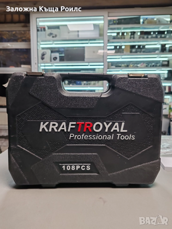 Професионално Гедоре KraftWorld със 108 Части– с Метални Закопчалки, снимка 1