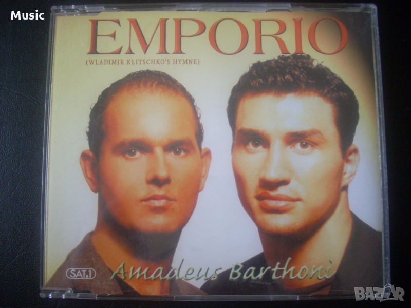 Amadeus Barthoni ‎– Emporio (Wladimir Klitschko's Hymne) - сингъл диск, снимка 1