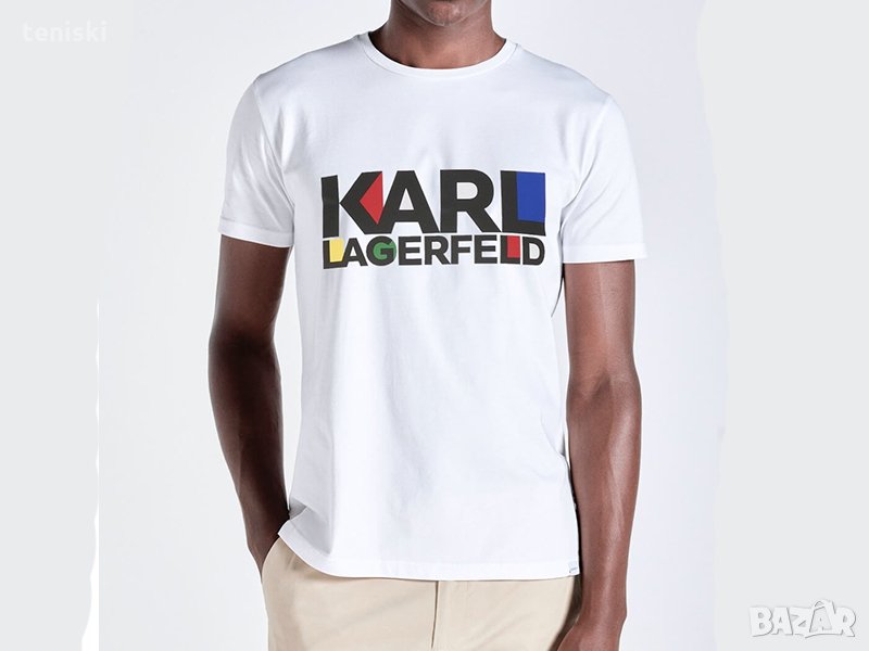 Мъжка тениска Karl Lagerfeld Модели и размери , снимка 1