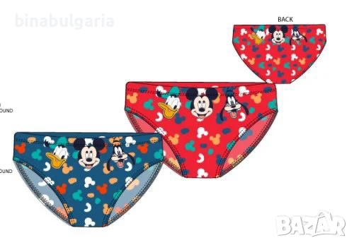 Бебешки бански слип модел " Мики Маус / Mikey Mouse ", снимка 1