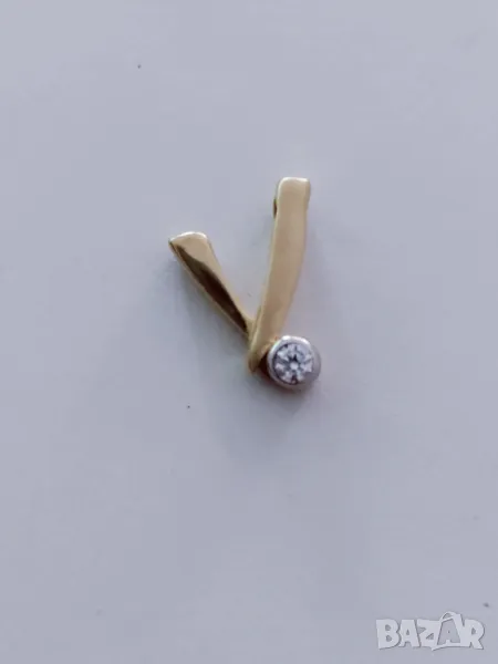 златна висулка 43038-3, снимка 1