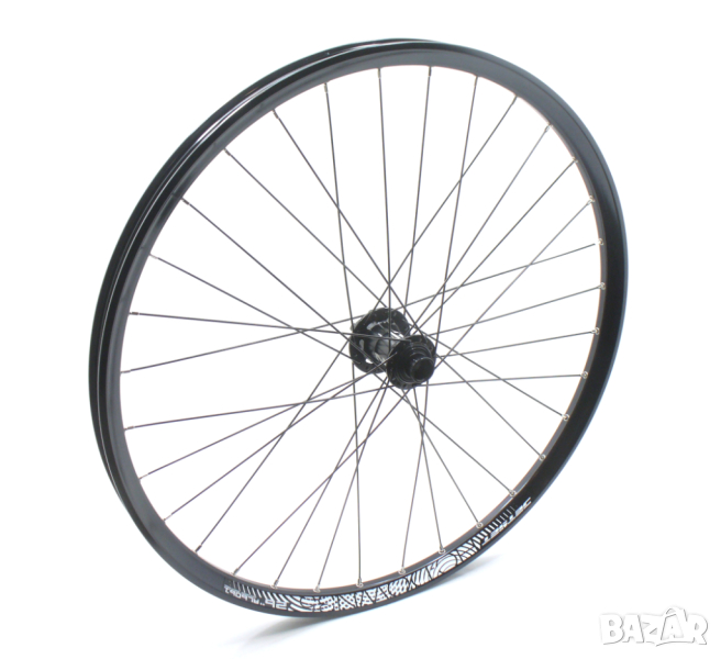 26" 20x110mm Jetset Down35 Novatec DH61 предна капла за планински велосипед, снимка 1