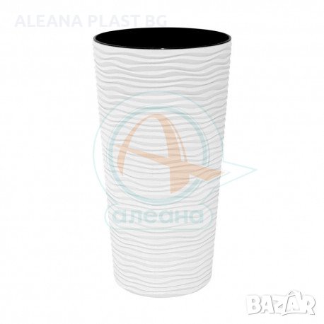 Висока саксия Фюжън- три размера, снимка 1