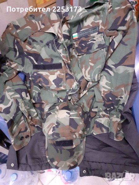 Армейска риза и шапка 2015г., снимка 1