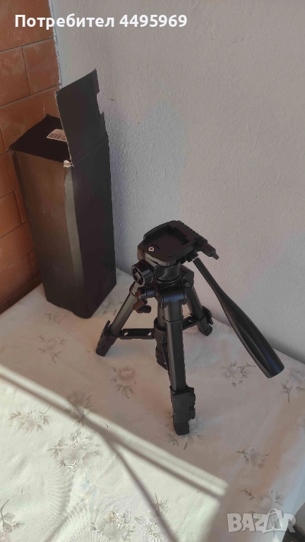 Телескопичен фото статив eLIVE, VT-850, снимка 1