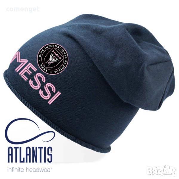НОВО! ФЕН шапки тип beanie LEO MESSI / МЕСИ MIAMI - ДЕТСКИ и МЪЖКИ. Или на ОТБОР по ИЗБОР!, снимка 1