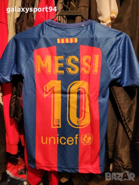 Барселона 2024 Меси, Гави, Левандовски Детски екипи messi Gavin lewa, снимка 1