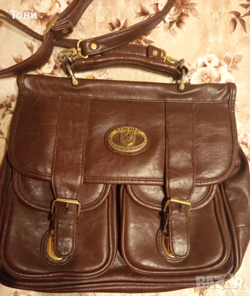 SANCHEZ Оригинал Нова Кожена Дамска Чанта , снимка 1