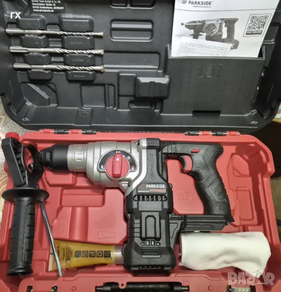 Нов Перфоратор на батерия PARKSIDE - гаранция, снимка 1