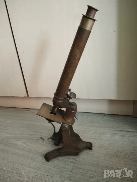 Стар микроскоп, снимка 1