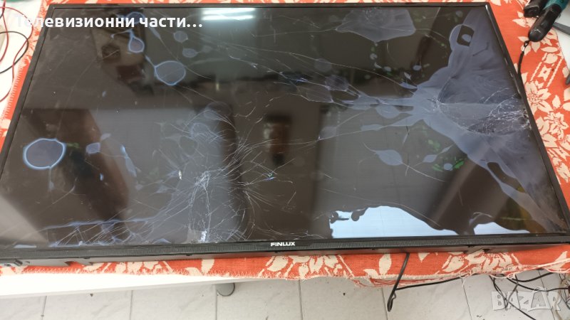 Finlux 50-FUA-7062 със счупен екран-17MB170 130519R4/PT500GT02-1-C-6/17IPS72/ VES500QNDH-N2-N42, снимка 1