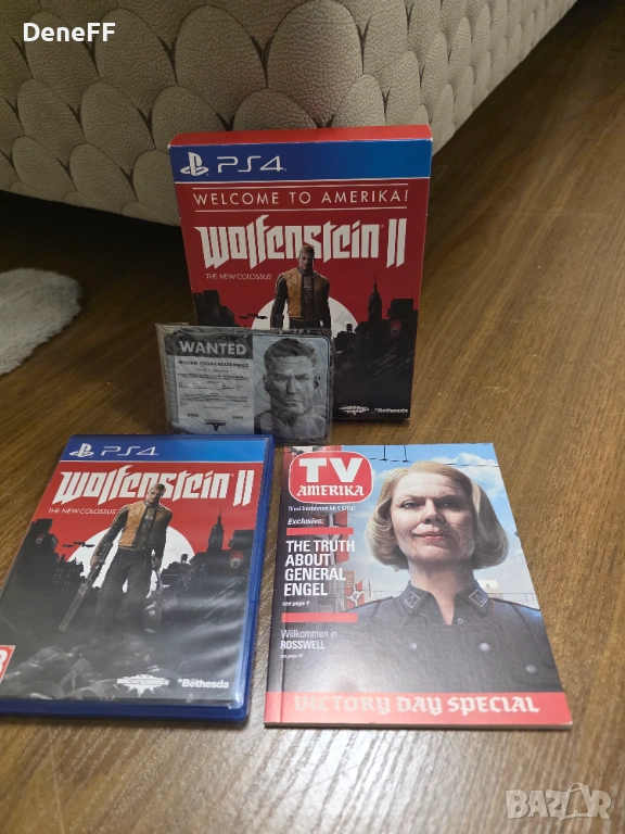 Wolfenstein ps4 ps5 playstation 4/5, снимка 1