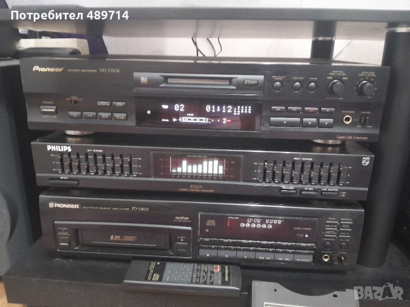 PIONEER MULTI-PLAY COMPACT DISC PLAYER PD-M602, снимка 1