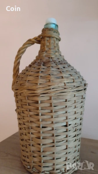 плетена дамаджана , снимка 1