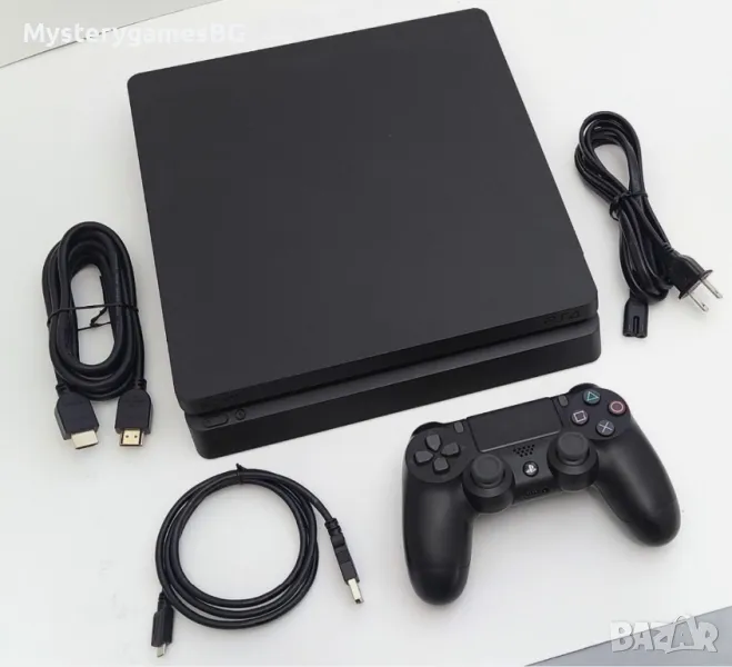 PlayStation 4 Slim - 500ГБ с 2Г. ГАРАНЦИЯ на изгодна цена! , снимка 1