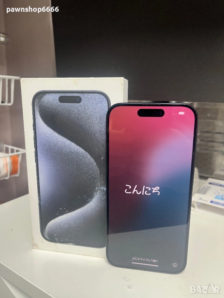Iphone 15 PRO 256GB /  94% battery, снимка 1